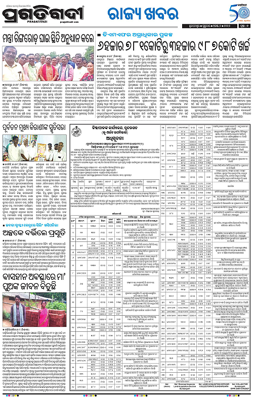 NORTHERN SOUTHERN ODISHA 06-08-2026-07